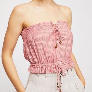 NWT FREE PEOPLE Stripe Tube Top
